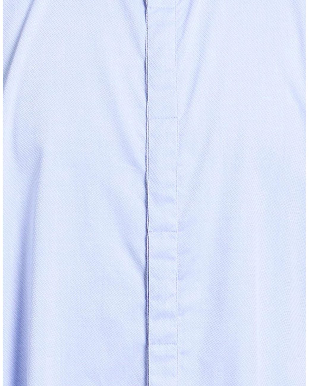Berna Blue Shirt Cotton, Polyester for men