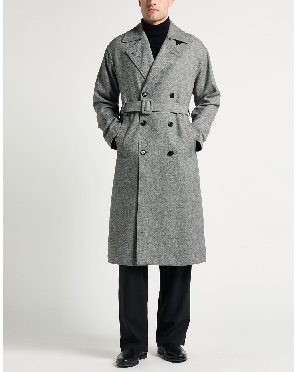 Lardini Gray Coat for men