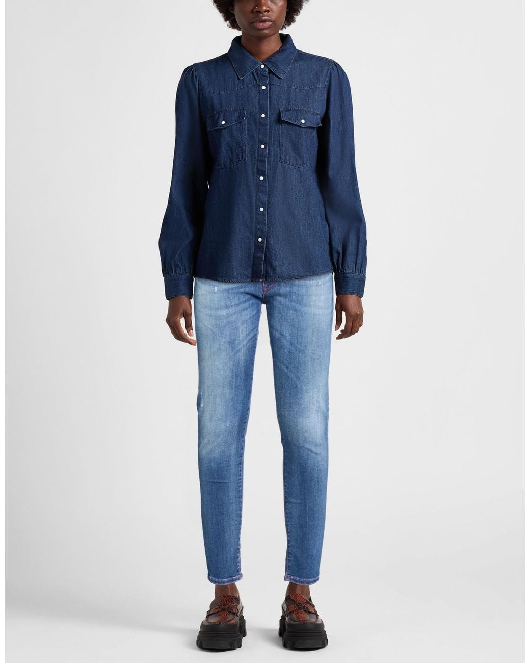 Dondup Blue Jeans Cotton, Lyocell, Elastane