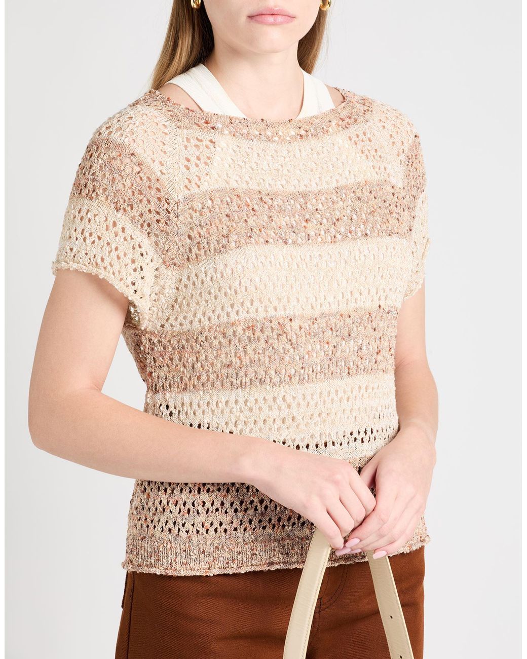 B.yu Multicolor Sweater Acrylic, Polyamide