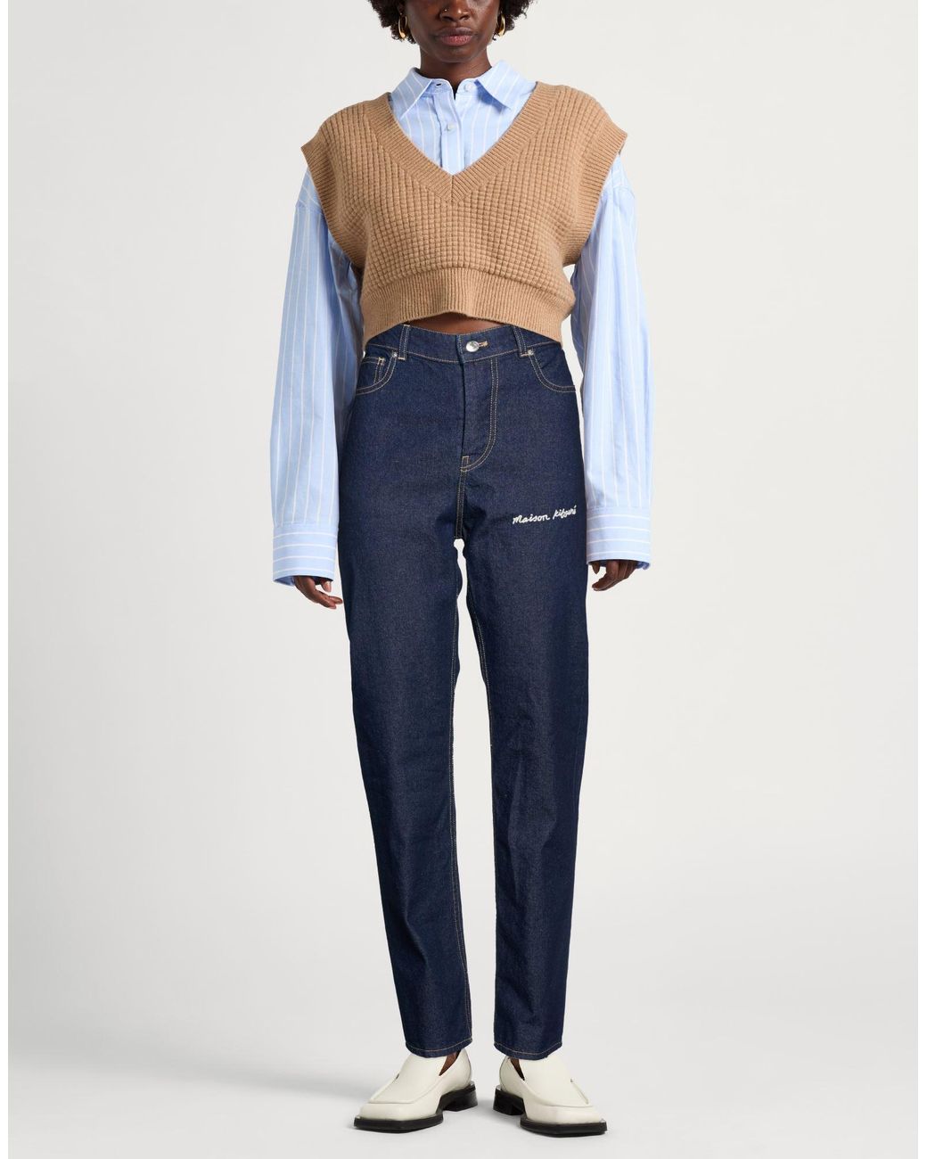Maison Kitsuné Blue Jeans Cotton