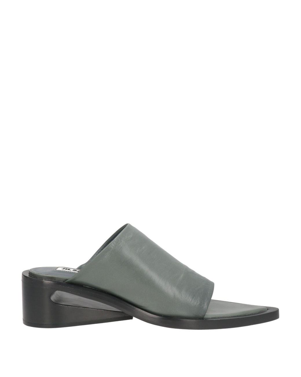 Jil Sander Gray Sandals Leather