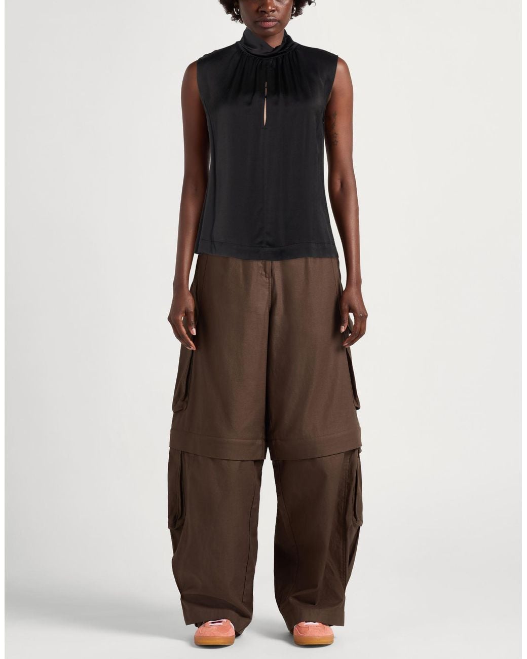 Ottod'Ame Black Top Viscose