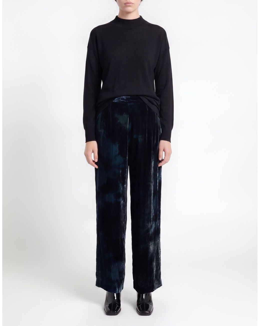 Roberto Collina Blue Trouser