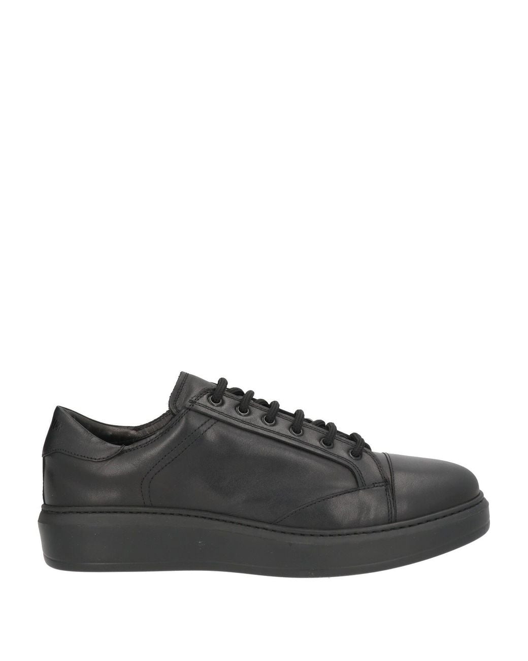 MICH SIMON Black Sneakers Leather for men