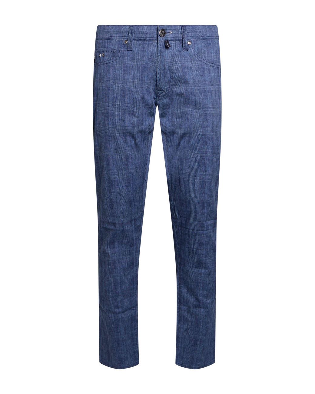 Tramarossa Blue Pants Cotton, Elastane for men