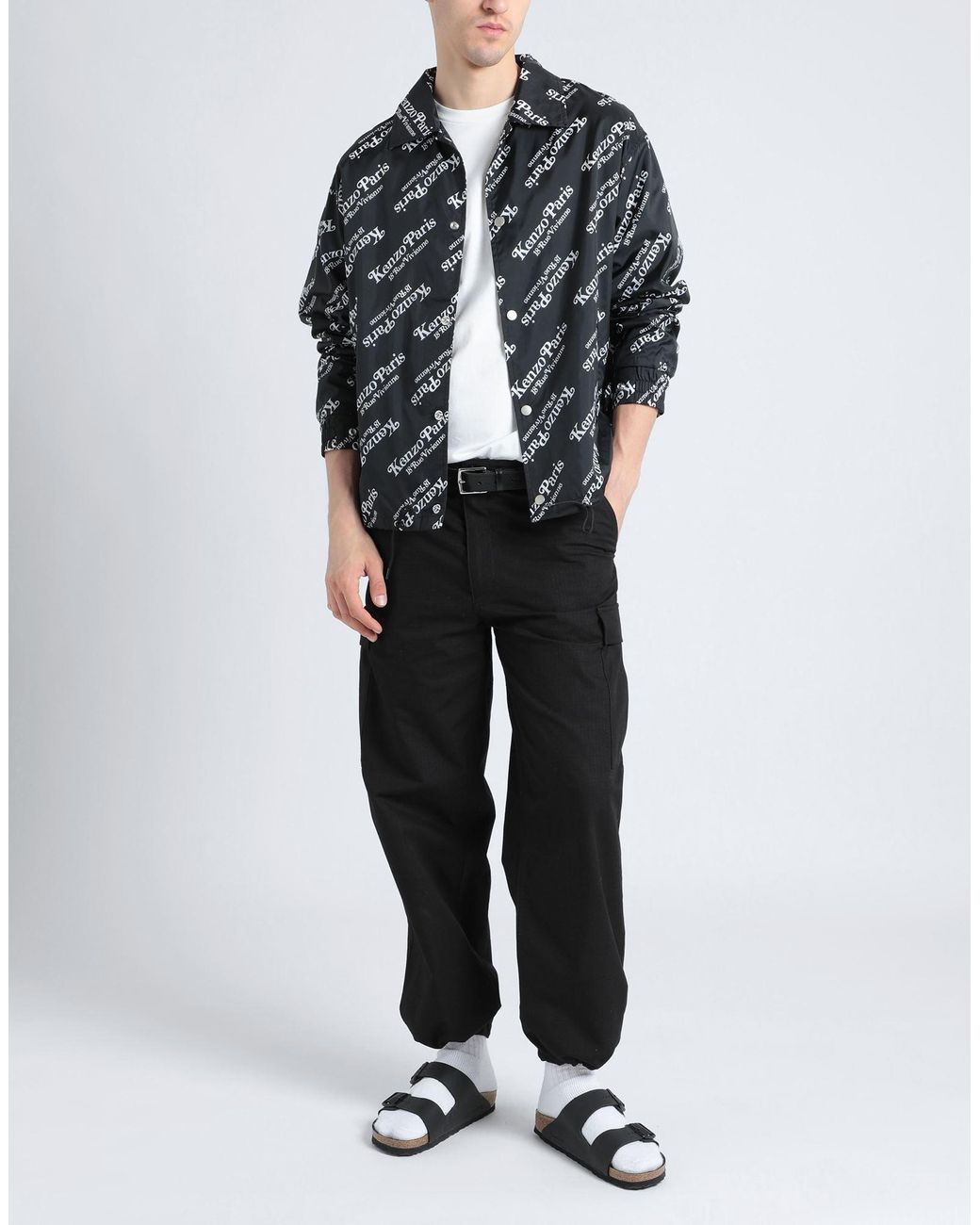 KENZO Black Jacket for men