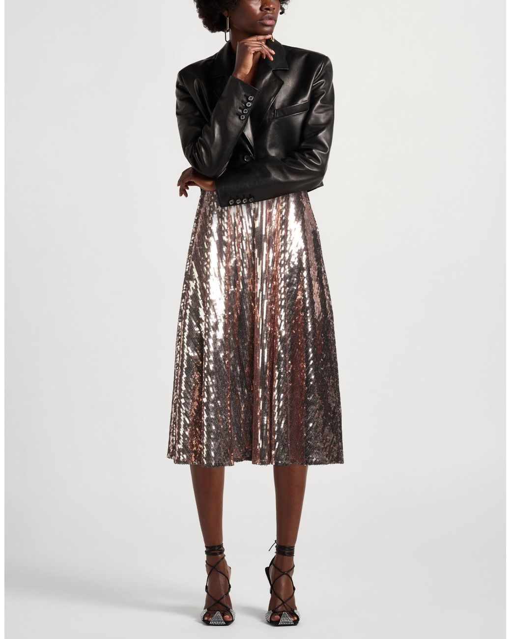 Mother Multicolor Midi Skirt