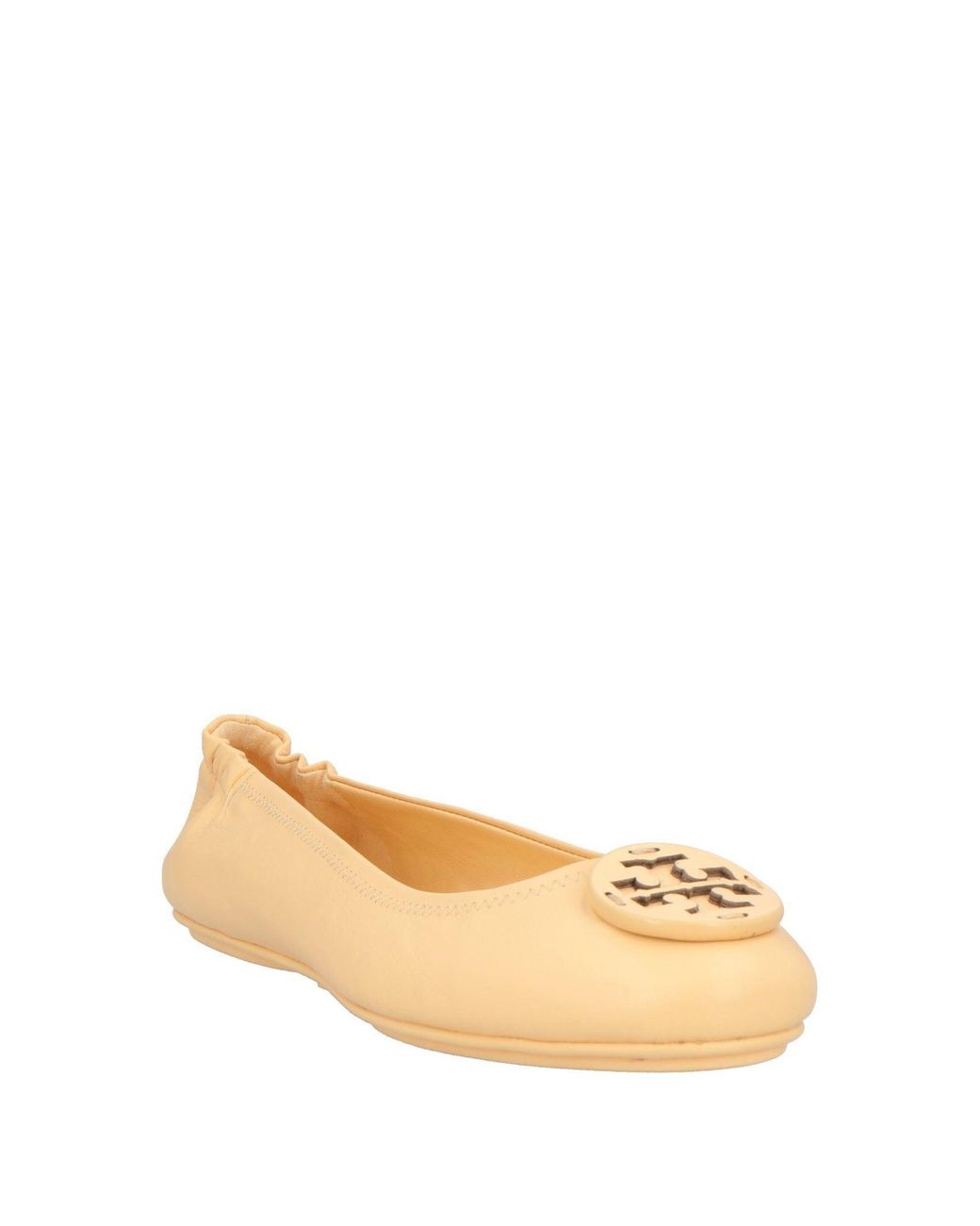 Tory Burch Natural Ballet Flats
