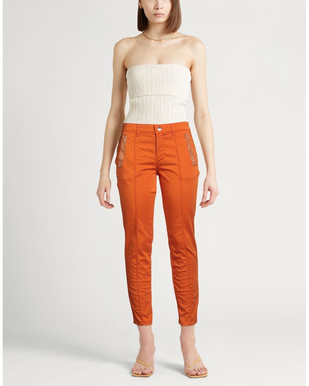 Liu Jo Orange Trouser