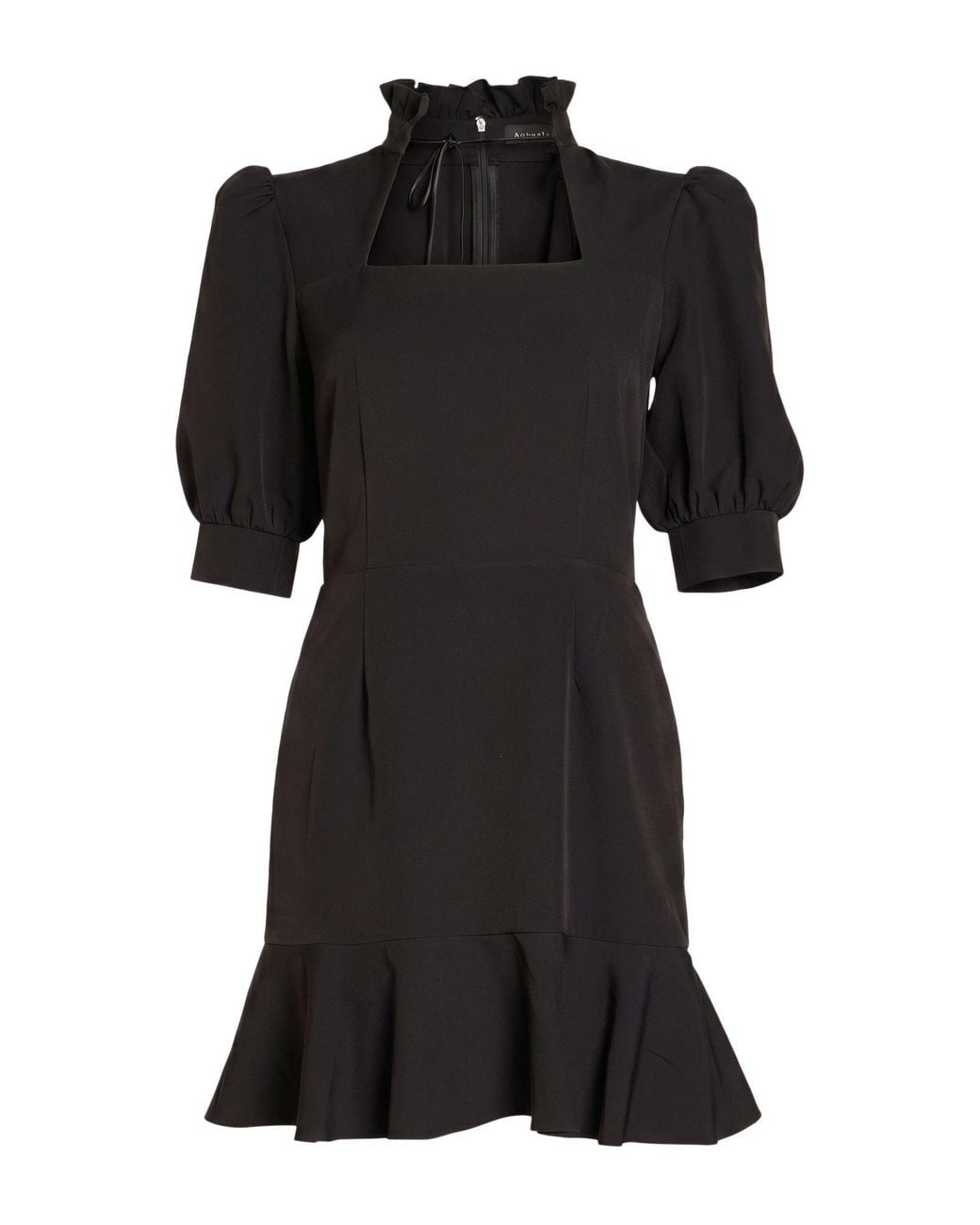 ACTUALEE Black Mini Dress