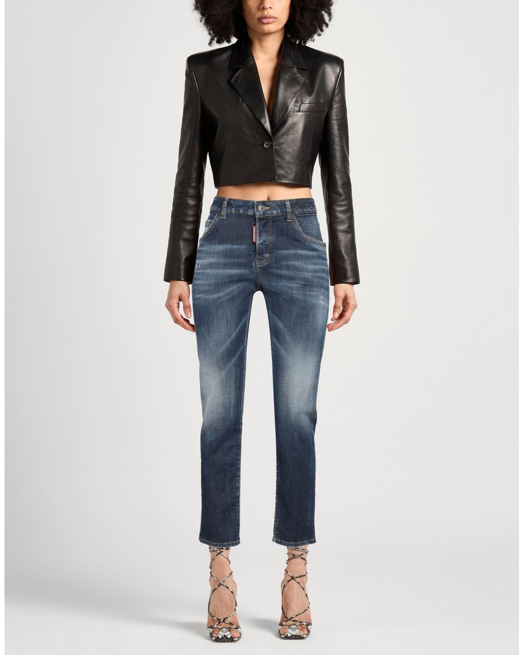 DSquared² Blue Jeans Cotton, Elastomultiester, Elastane