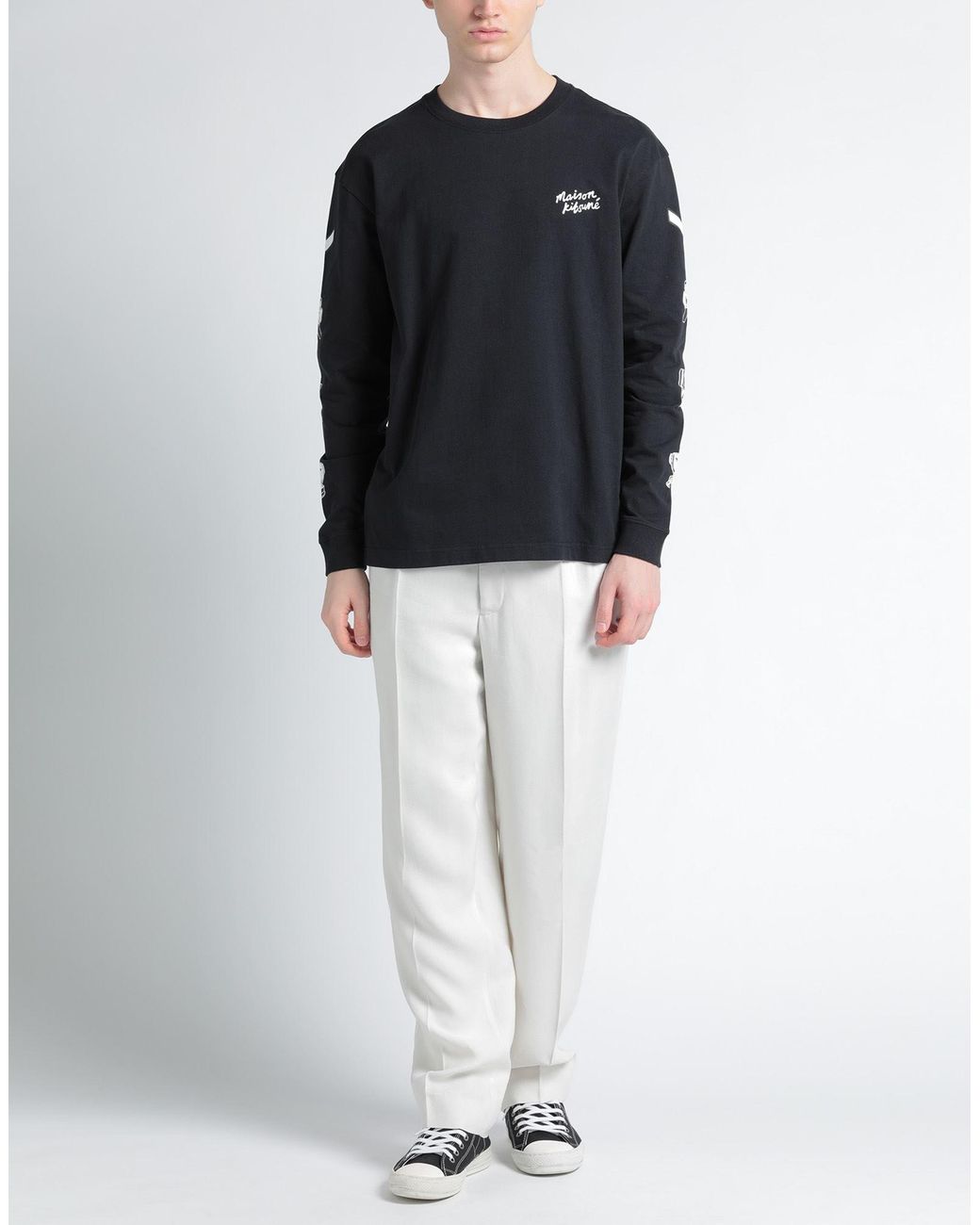 Maison Kitsuné Blue T-shirt for men