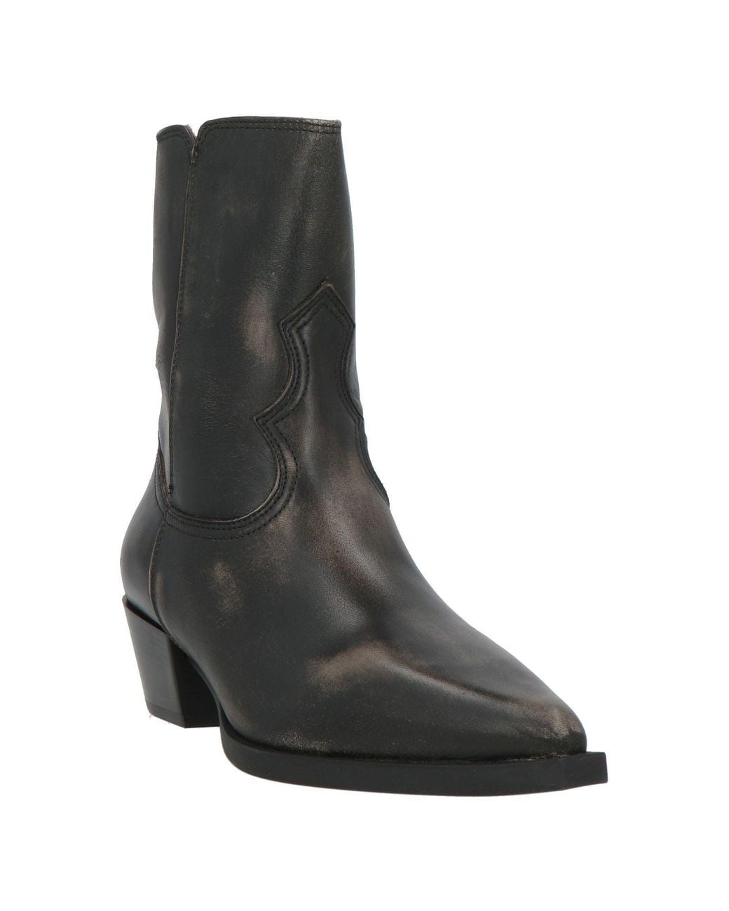 Copenhagen Shoes Black Ankle Boots