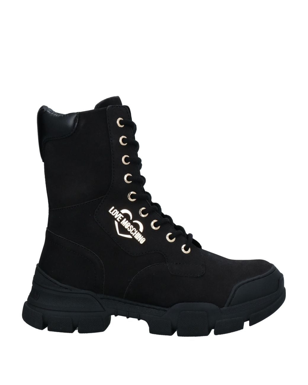 Love Moschino Black Ankle Boots