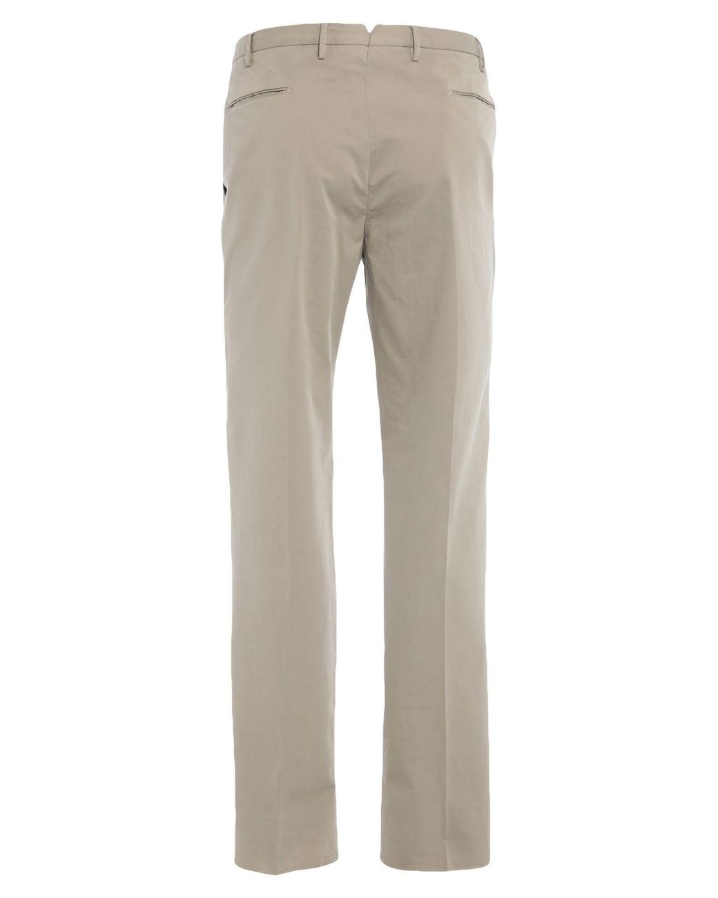 Incotex Natural Pants Cotton, Elastane for men