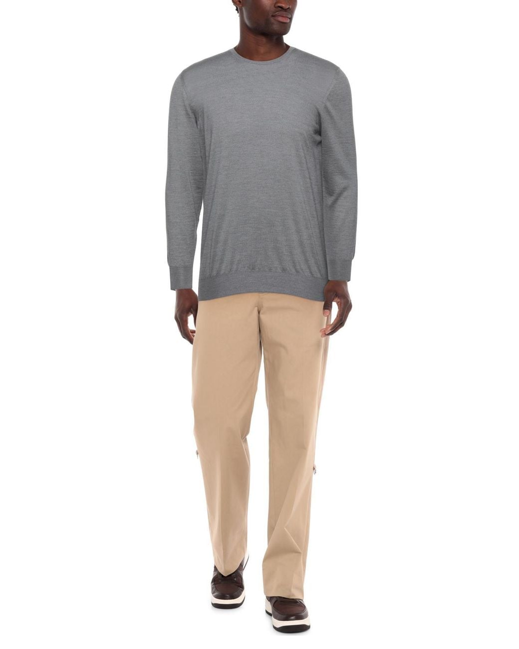 Pullover Drumohr pour homme en coloris Gray