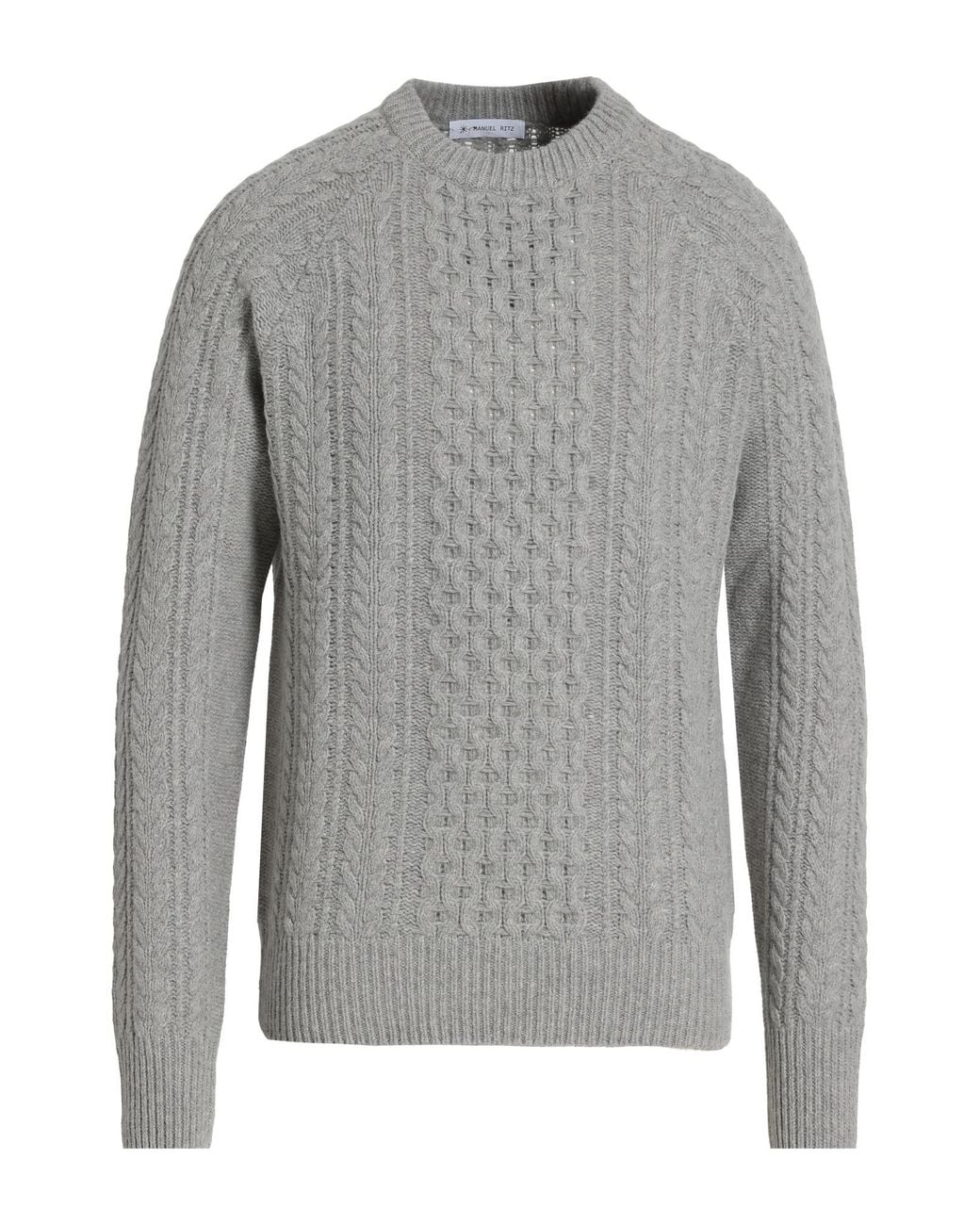 Manuel Ritz Pullover in Gray für Herren