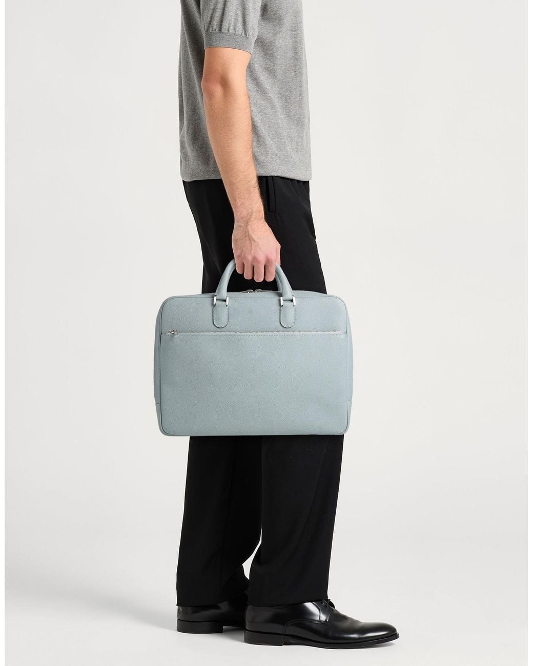 Valextra Blue Handbag for men