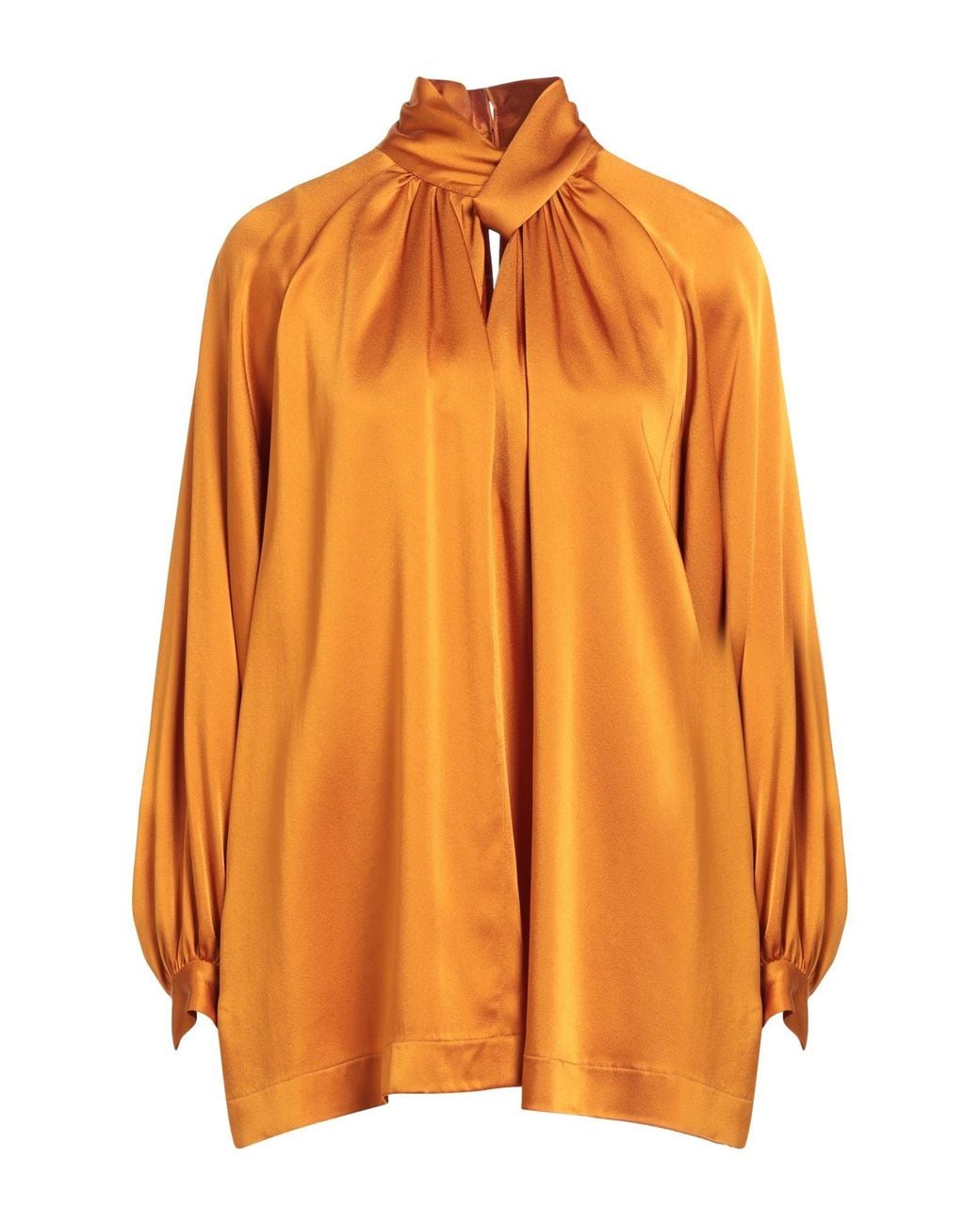 Top Semicouture de color Orange