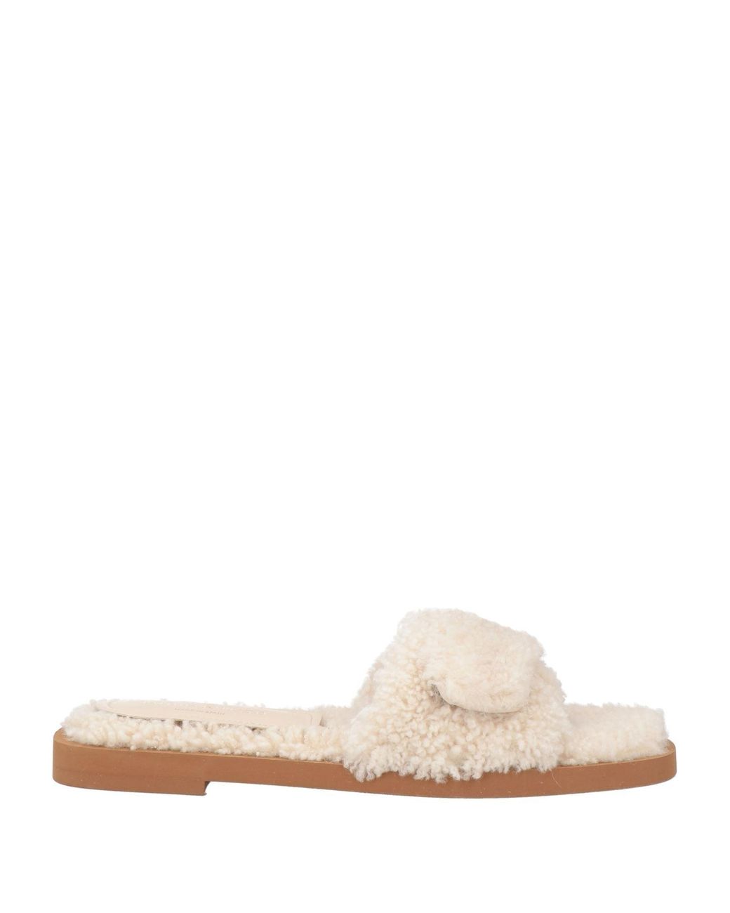 Paloma Barceló White Cream Sandals Leather
