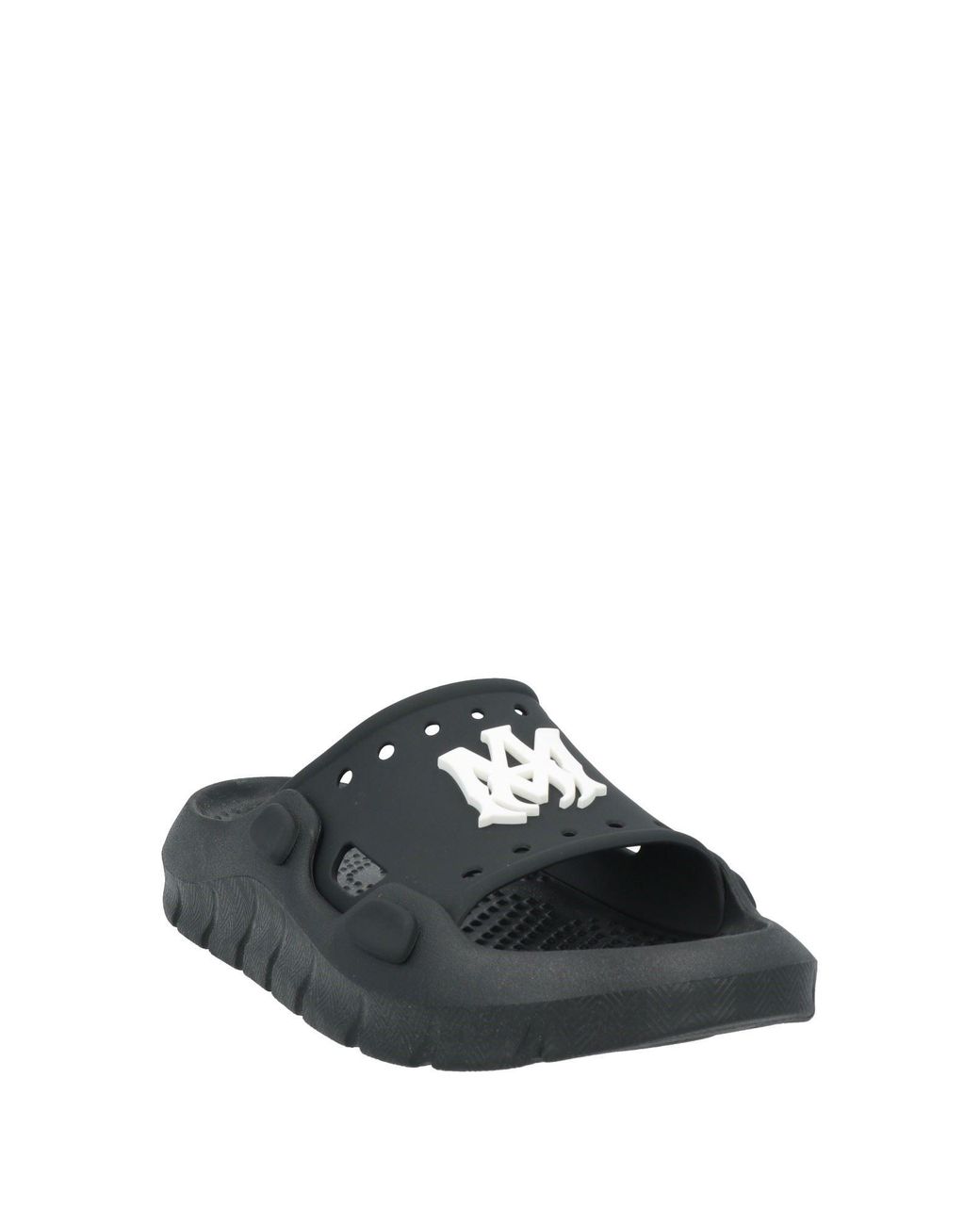 AMIRI★ロゴエンボス加工 オープントゥ スライド サンダル Black amiri-black-Sandali.jpeg