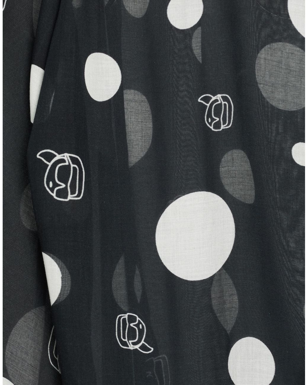 Bufanda Karl Lagerfeld de color Black