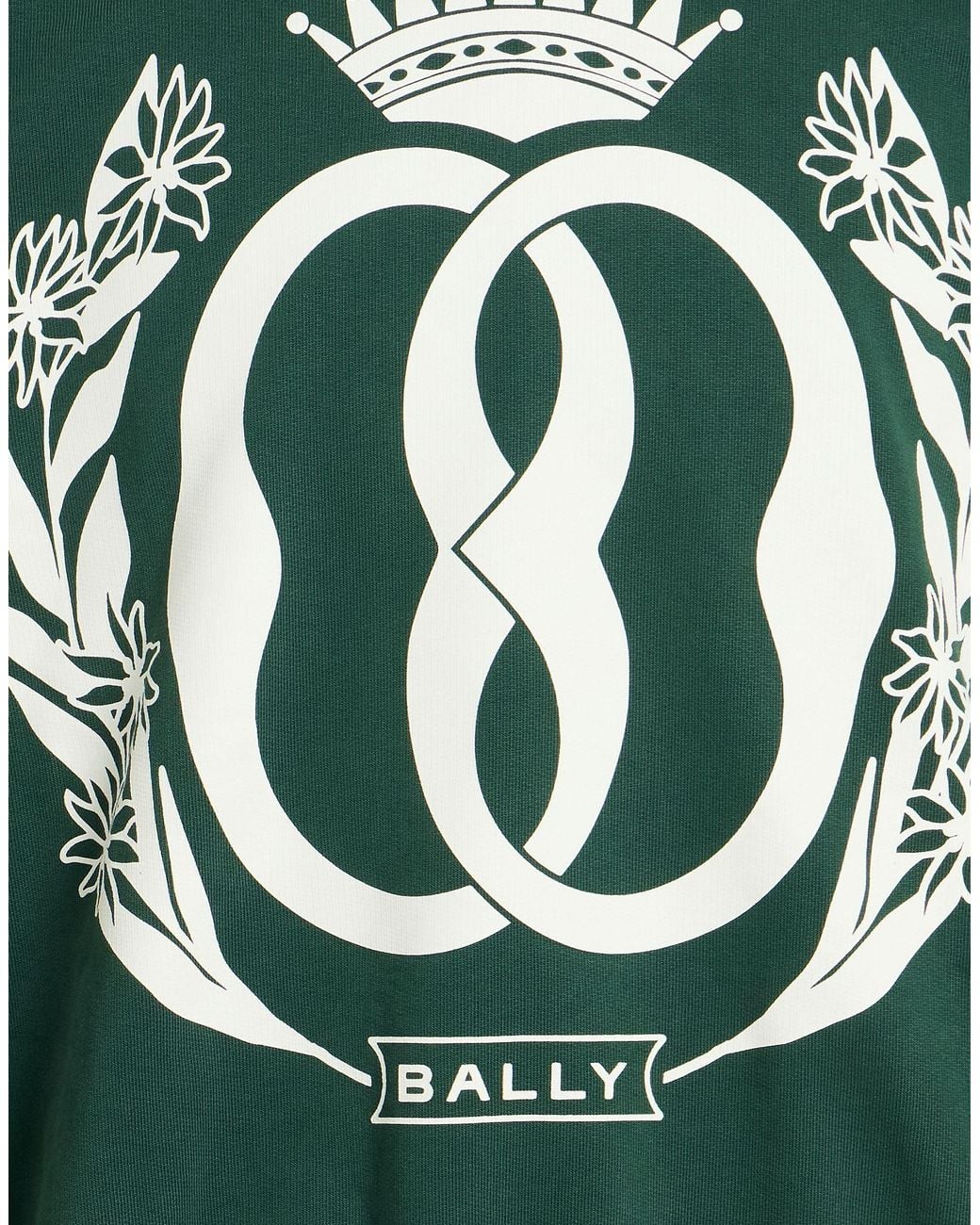 Bally Green Sweatshirt for men