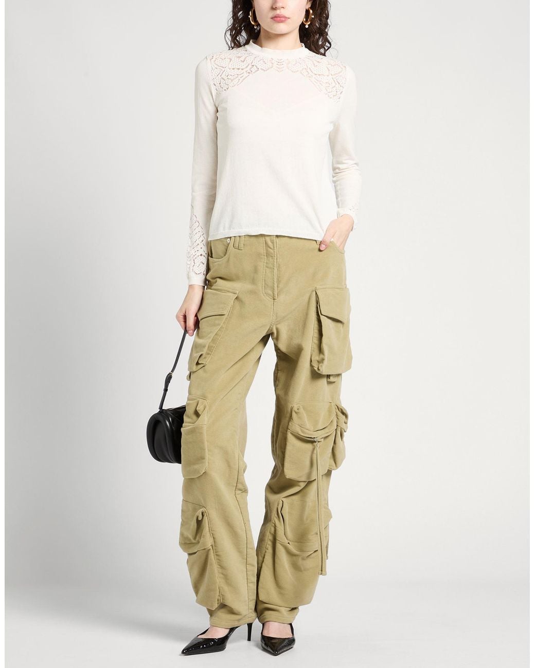 MAX&Co. White Sweater Cotton