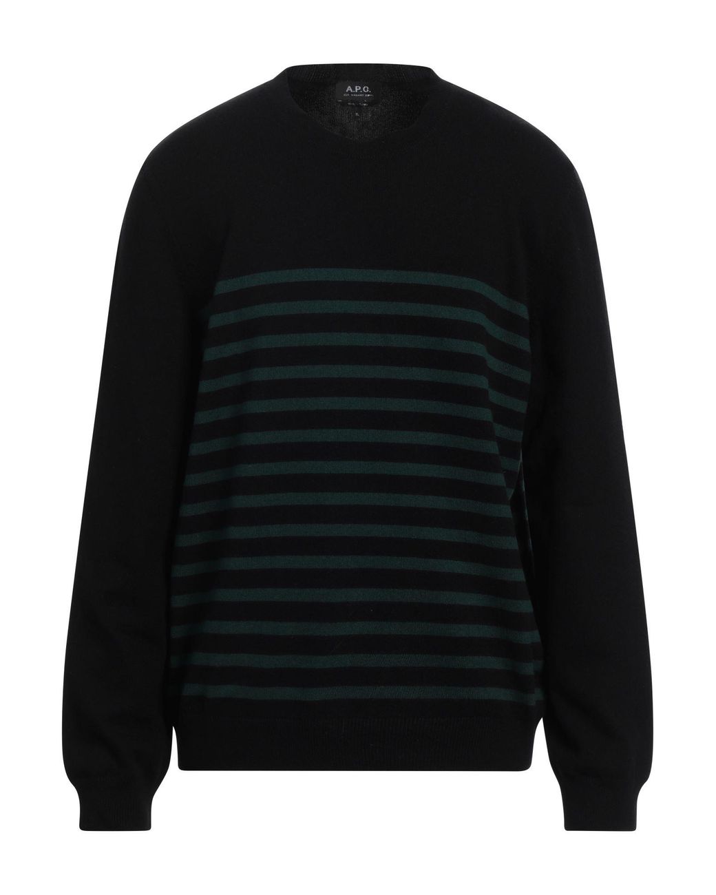 Pullover A.P.C. de hombre de color Black