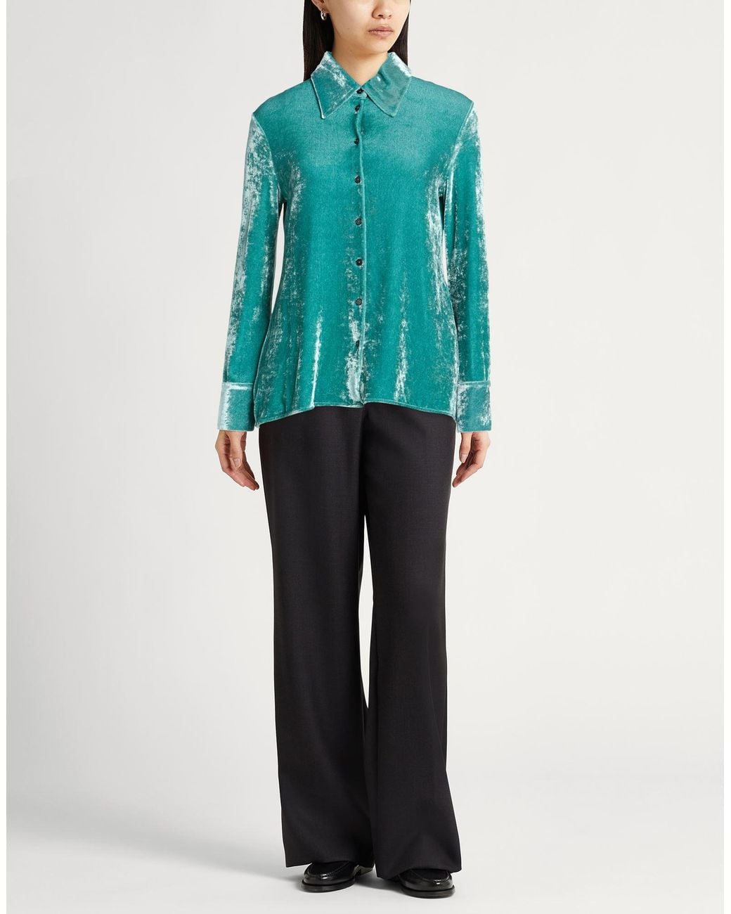 Jil Sander Green Shirt