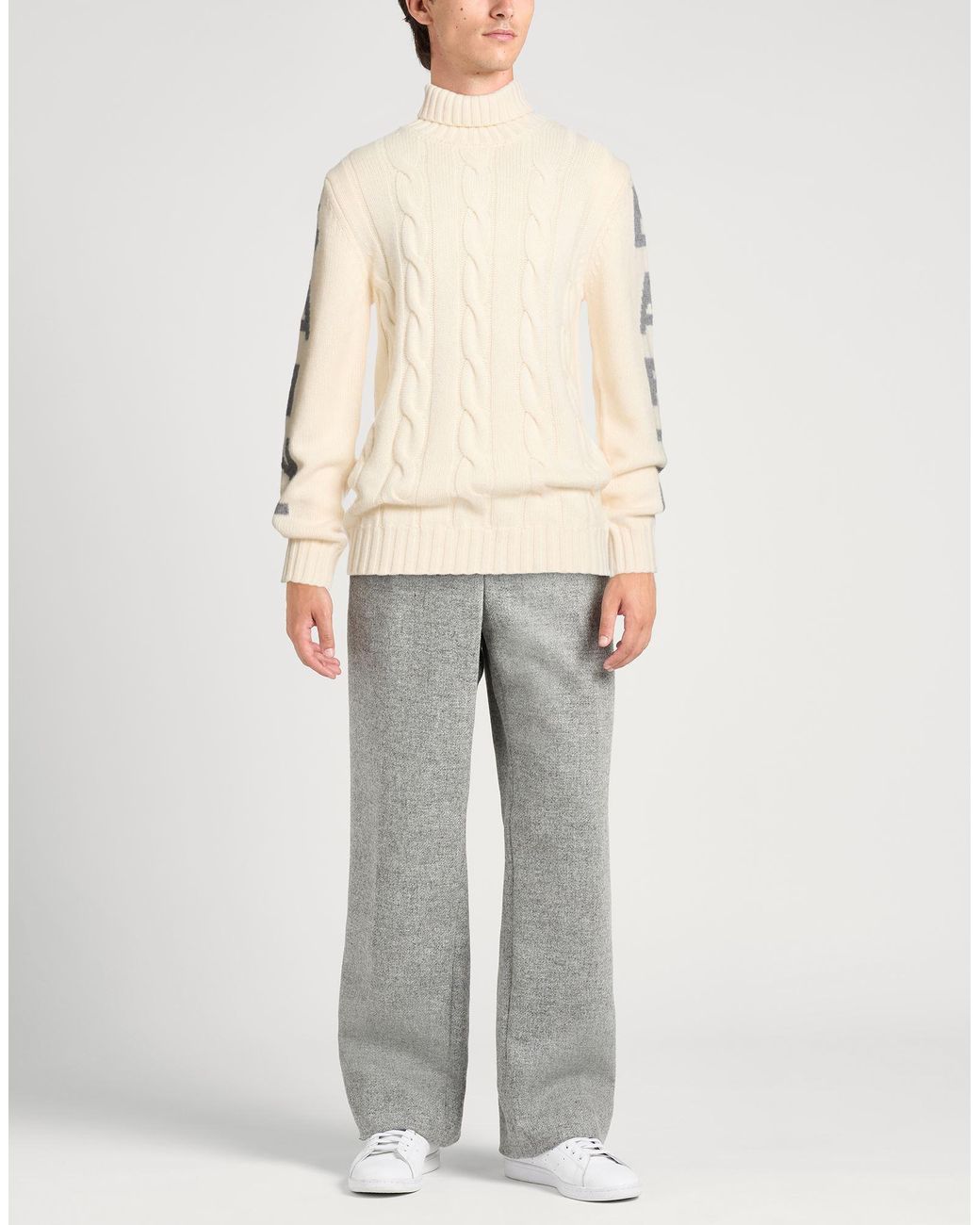 Mc2 Saint Barth White Turtleneck for men