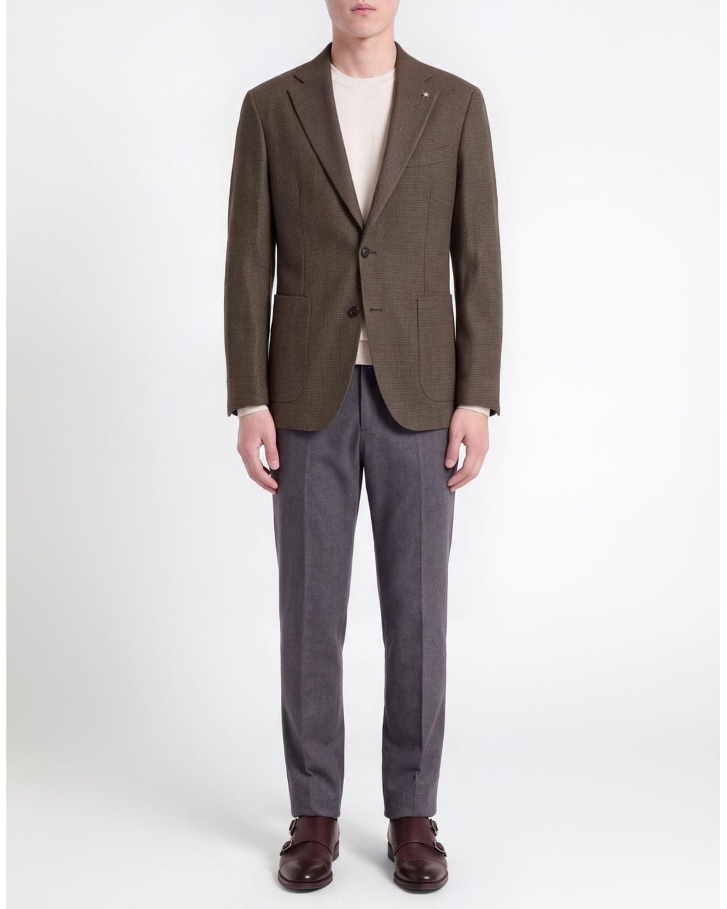 Manuel Ritz Green Blazer for men