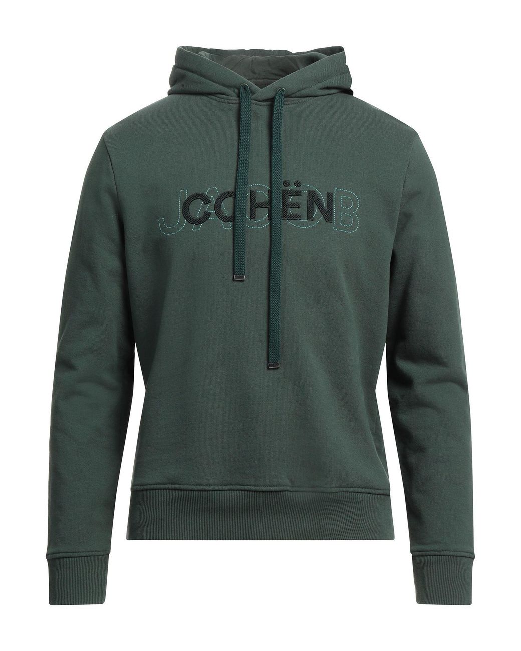 Jacob Cohen Green Sweatshirt Cotton, Elastane for men