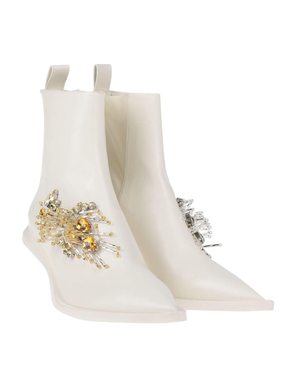 Bottines Jil Sander en coloris White