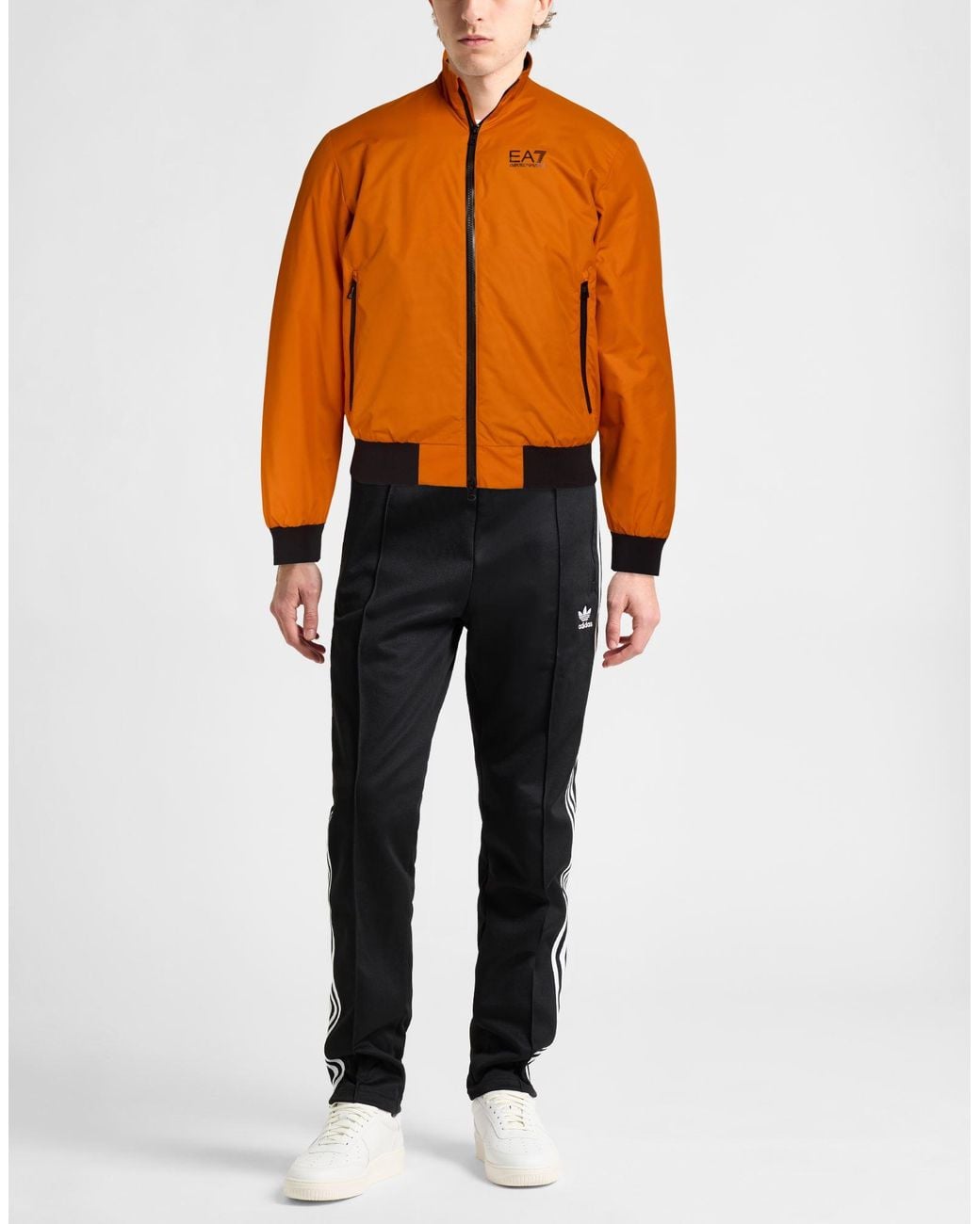 EA7 Orange Jacket for men
