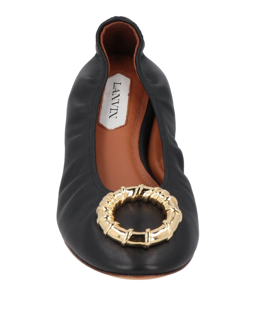 Lanvin Black Ballet Flats