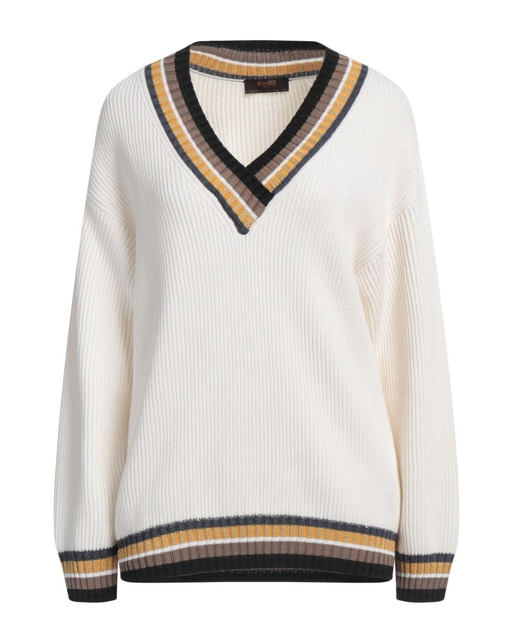 Pullover Moorer de color White