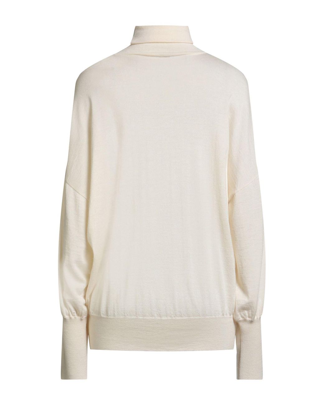 Brunello Cucinelli White Turtlenecks