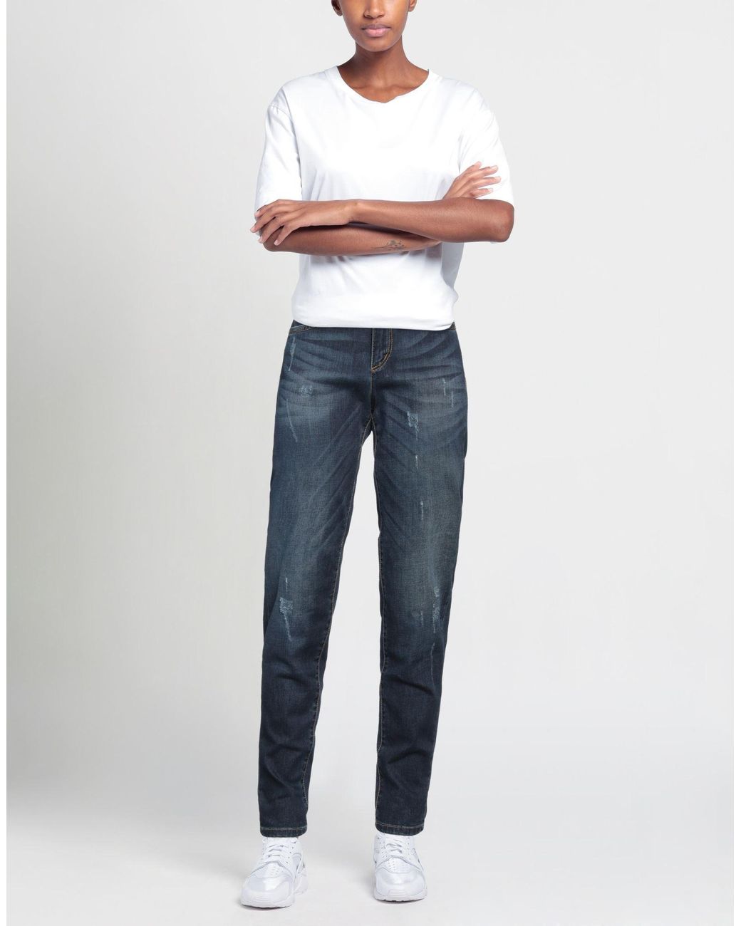 Shaft Blue Jeans Cotton, Elastane