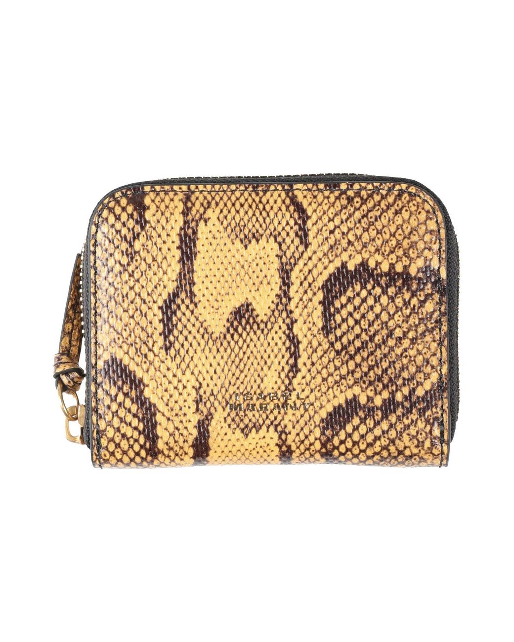 Isabel Marant Metallic Brieftasche
