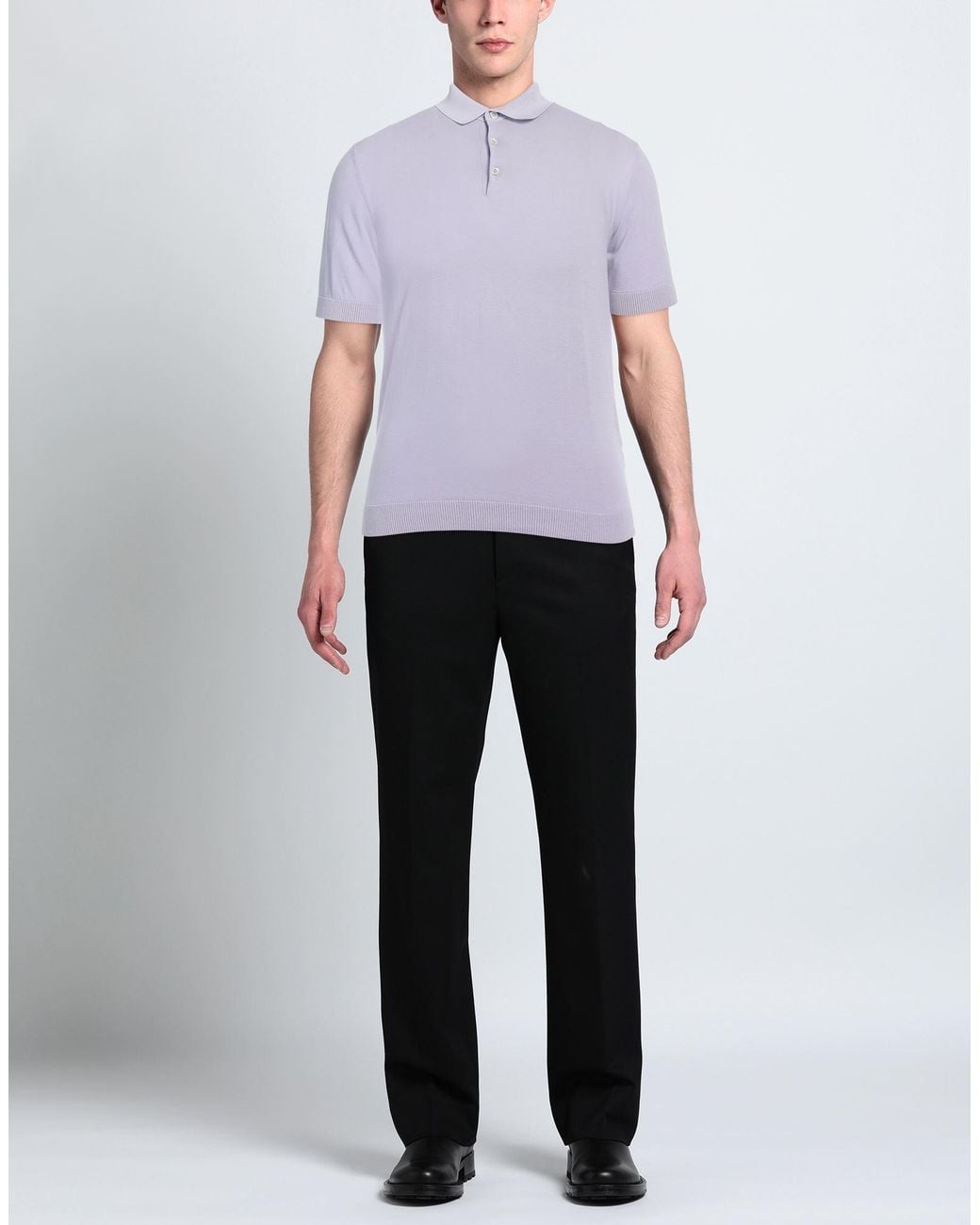 FILIPPO DE LAURENTIIS Purple Jumper for men