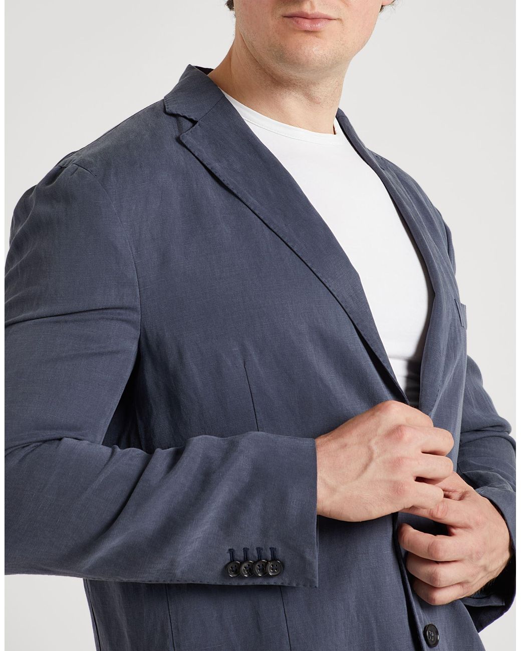 Montedoro Gray Blazer for men