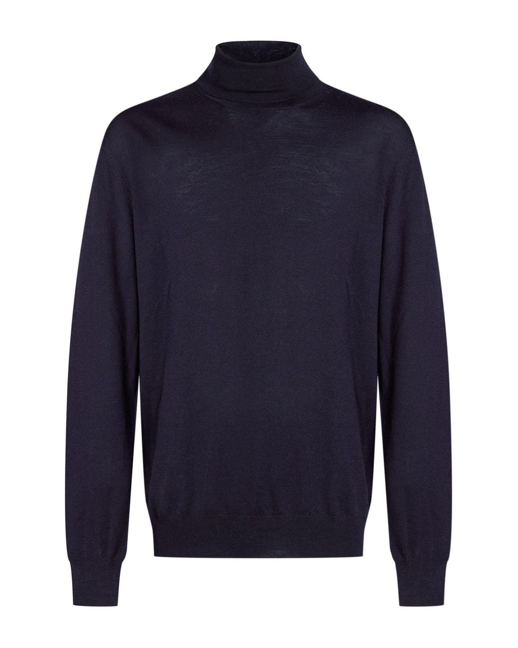 Lardini Blue Turtleneck for men