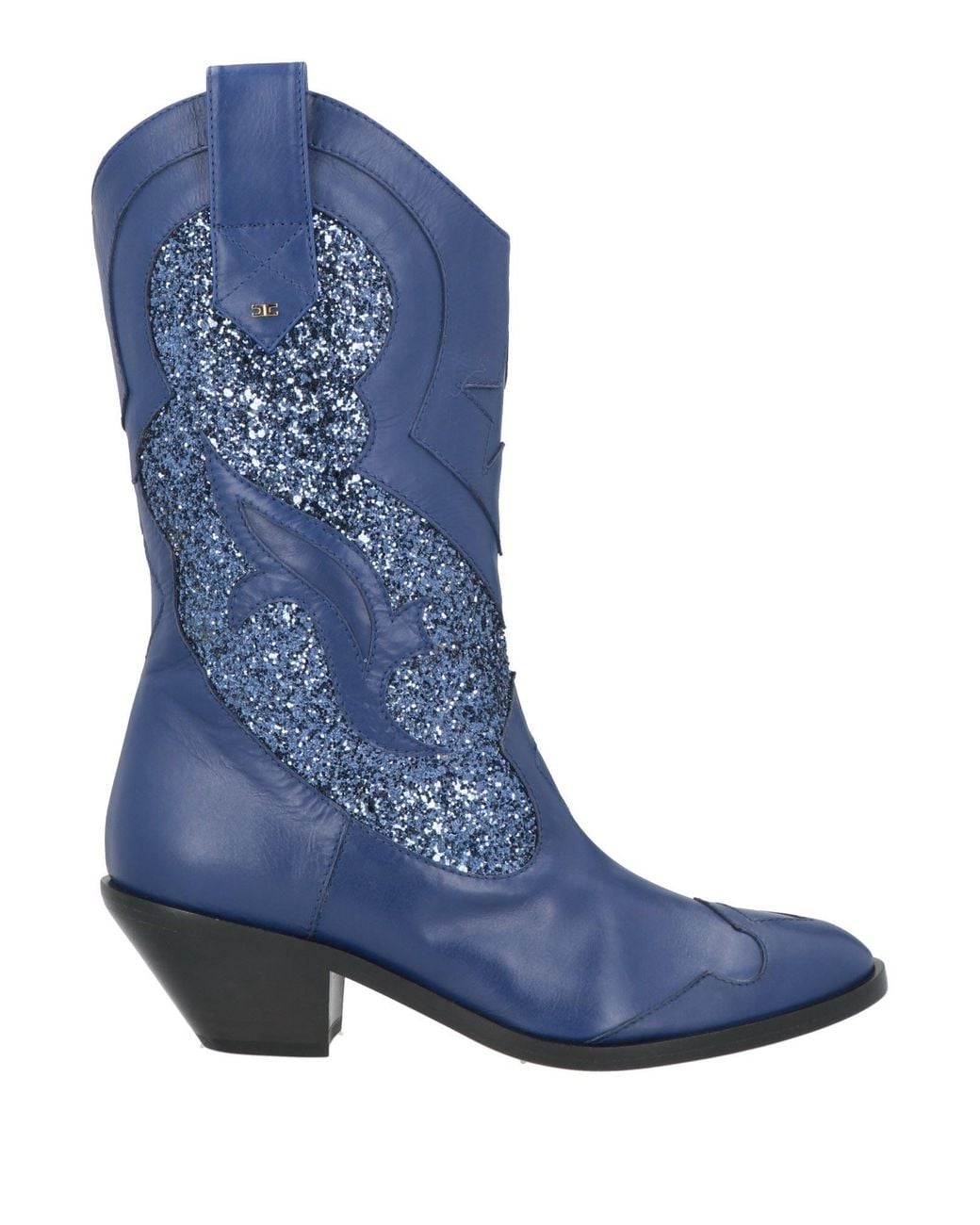 Elisabetta Franchi Blue Ankle Boots