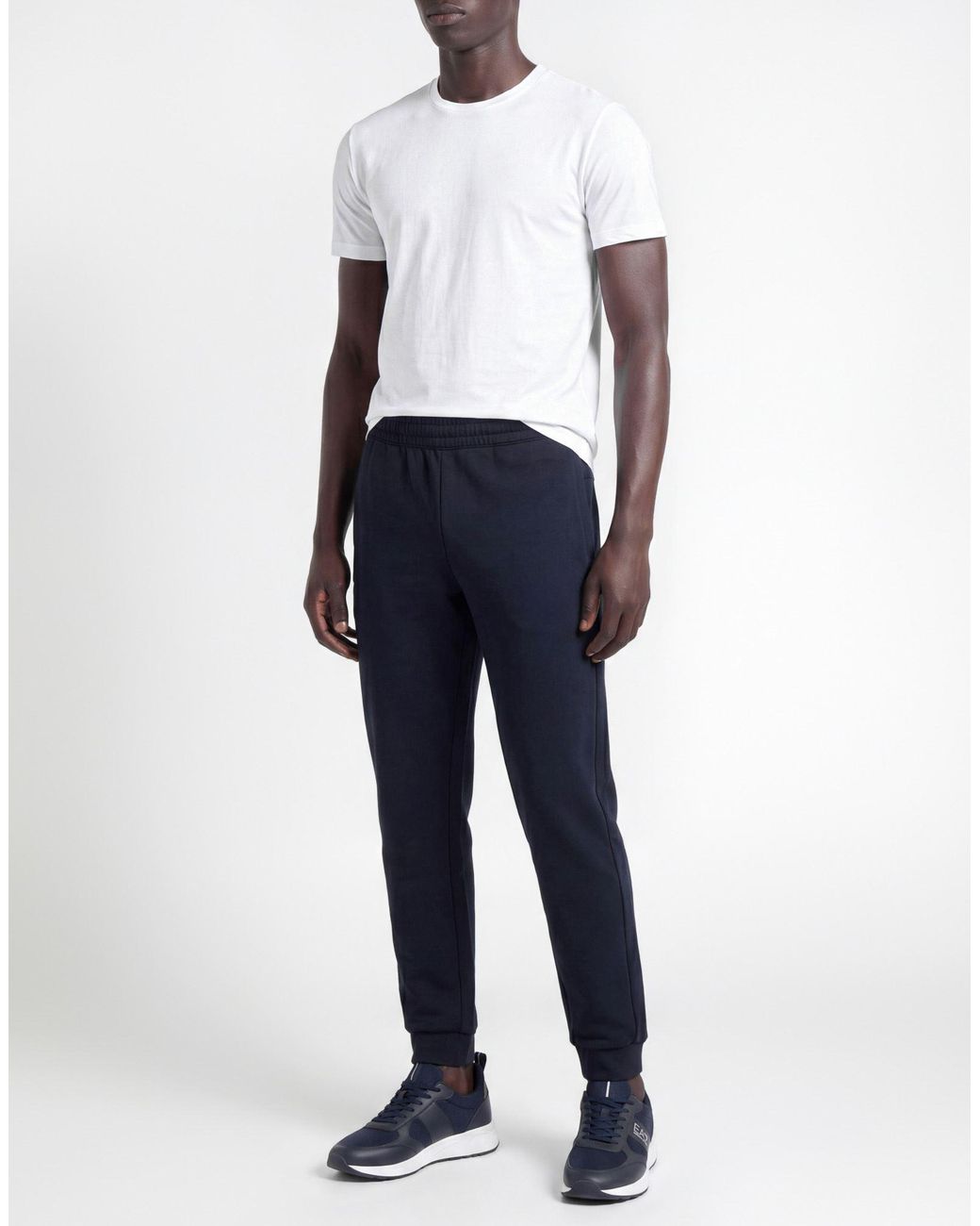 EA7 Blue Trouser for men