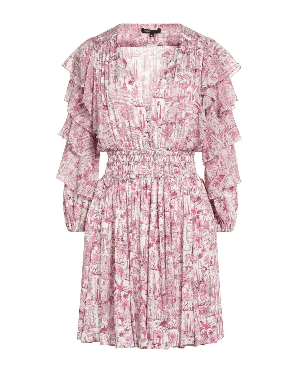 Maje Pink Mini Dress