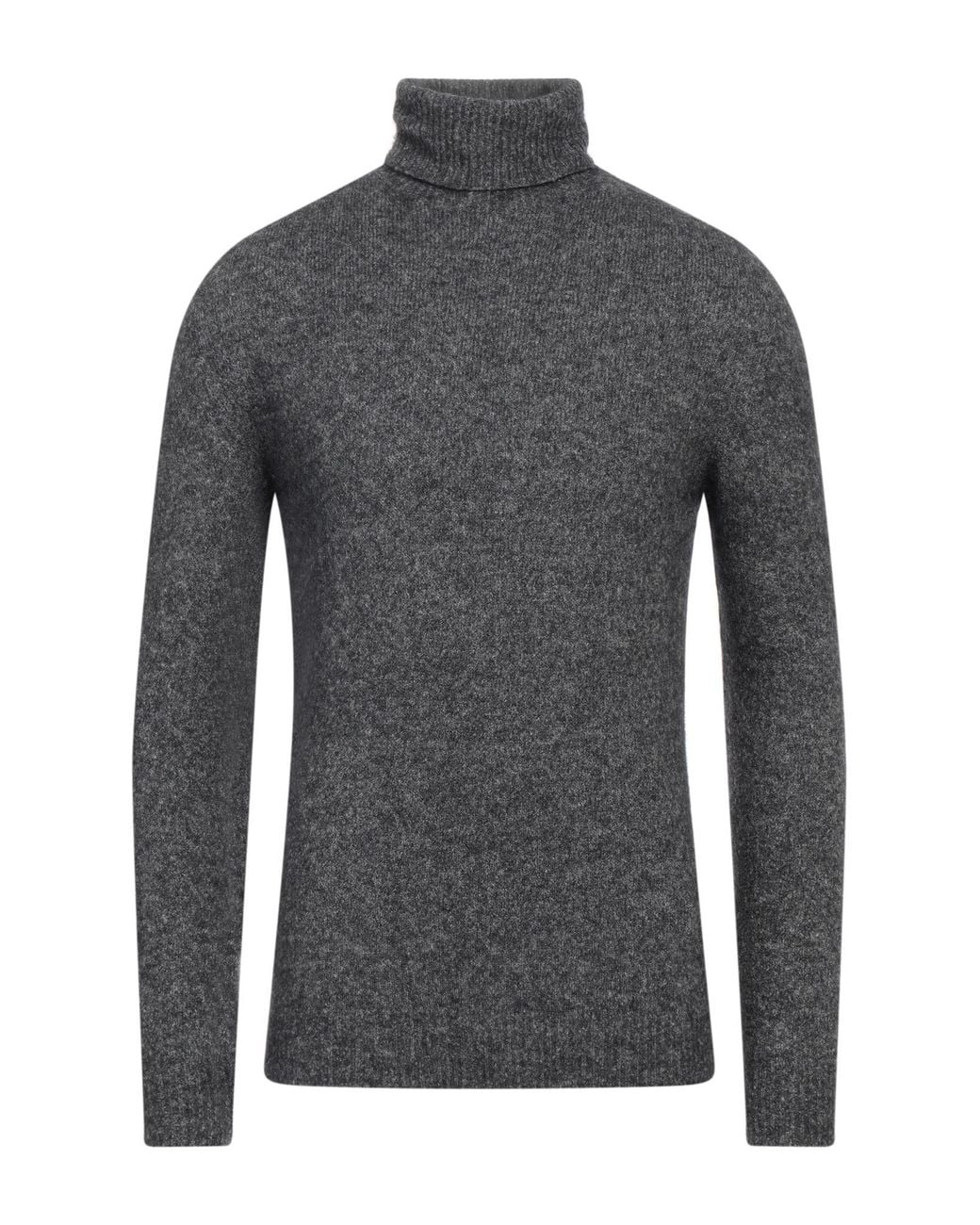 Alpha Studio Gray Turtleneck for men