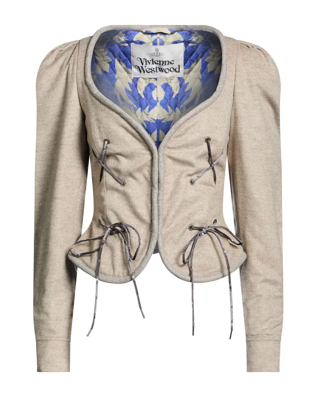 Vivienne Westwood Blue Jacket Virgin Wool, Polyamide, Polyester