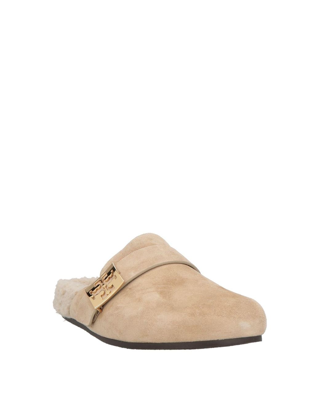 Tory Burch Natural Mules & Clogs
